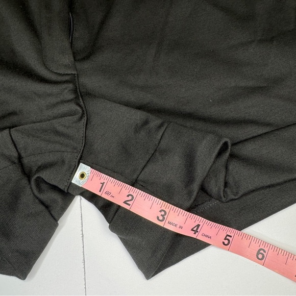 Fiorucci Black High-Rise Tailored Shorts Size IT 44 / US 30 | Made in Italy - Picture 13 of 15